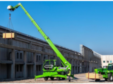 Telescopic trolleys with rotating turret